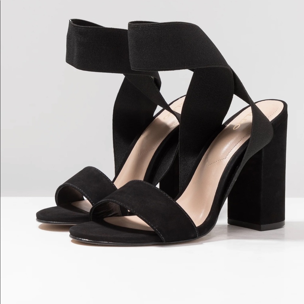 LBD of sandals